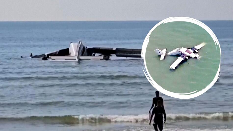 Polizeiflugzeug stürzt ins Meer: Mindestens fünf Tote bei Testflug in Thailand